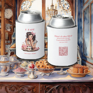 Porta-lata Pastelaria Engraçada Fazendo-Lhe Bolas