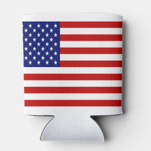 Porta-lata Patriótico clássico e Legal do Bandeira American
