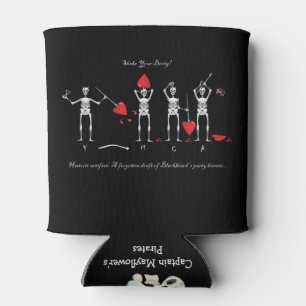 Porta-lata Pavilhão Da Barba Negra Do CAPITÃO MAYFLOWER