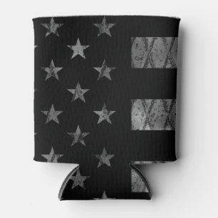 Porta-lata Pavilhão fino da linha vermelha do bombeiro