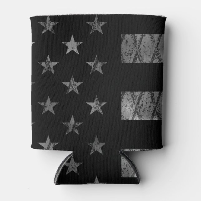 Porta-lata Pavilhão fino da linha vermelha do bombeiro (Frente)