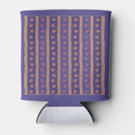 Porta-lata Pawprint Pattern