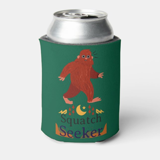 Porta-lata Pé grande do Squatch Seeker (Can Back)