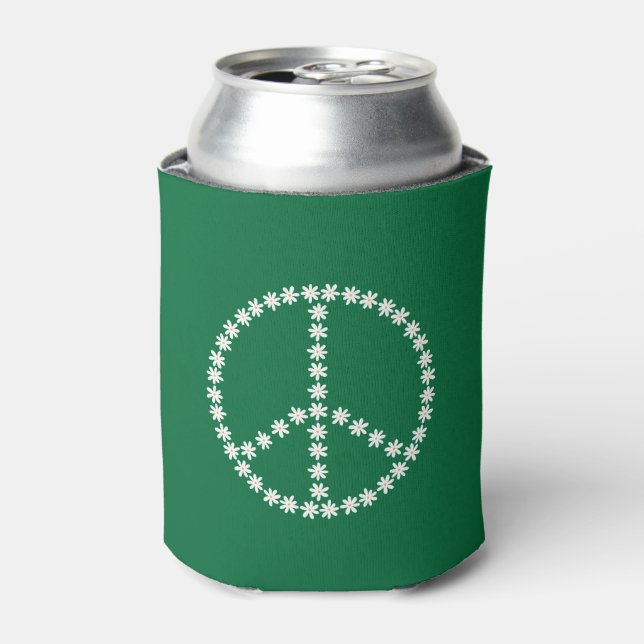 Porta-lata Peace Floral (Can Front)