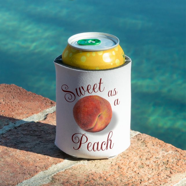 Porta-lata Peach Can Cooler (Piscina in situ)