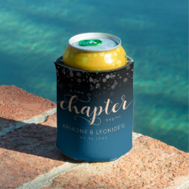Porta-lata Peach Oceanic Blue Casado Um Novo Capítulo