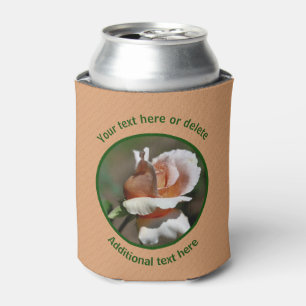 Porta-lata Peach Rosebud Personalizado