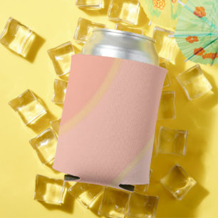 Porta-lata Peach Swirls Cooler