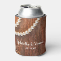 Pearls Rustic Country Barn Wedes Favor