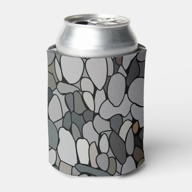 Porta-lata Pebbles de pedra (Can Front)