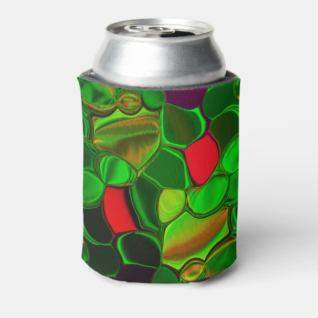 Porta-lata Pedaços de mandris, cír e formas arredon dados. (Can Back)