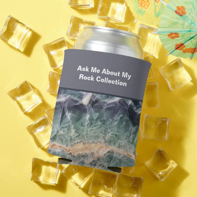 Porta-lata Pedra Polida Roxo-Roxo-Coletor Humor (Verão in situ)