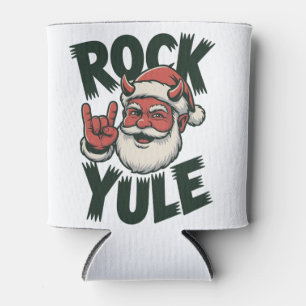 Porta-lata Pedra Yule Papai Noel Chifres do Diabo Yule krampu