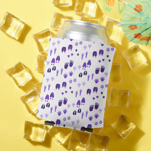 Porta-lata Pegadas de inverno (Verão in situ)