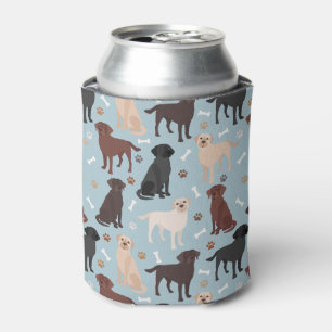 Porta-lata Peixes e Ossos do Labrador Retriever