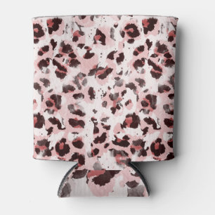 Porta-lata Pele Animal Leopardo: Tie Dye Elegance.