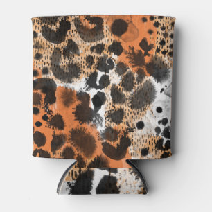 Porta-lata Pele animal: padrão leopardo criativo.