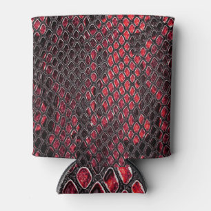 Porta-lata Pele de cobra: fundo abstrato.