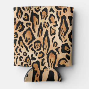 Porta-lata Pele-Leopardo: Padrão Sem-Olho Eterno