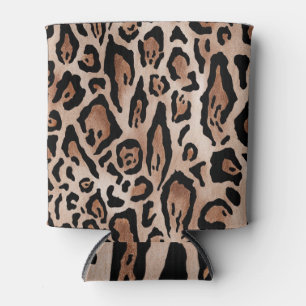 Porta-lata Pele-leopardo: padrão uniforme.