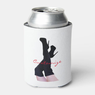 Porta-lata Pele Preta Boot Thunder_Cove