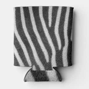 Porta-lata Pele Zebra Pele Animal Padrão