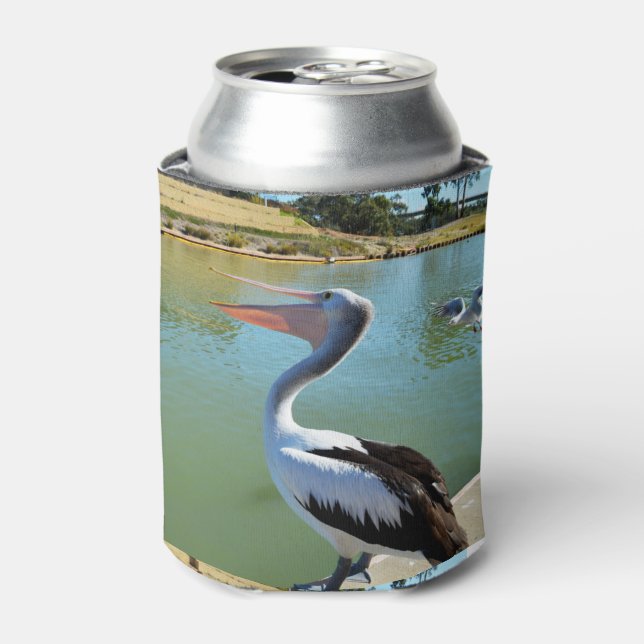 Porta-lata Pelican Cantando Uma Música, (Can Front)