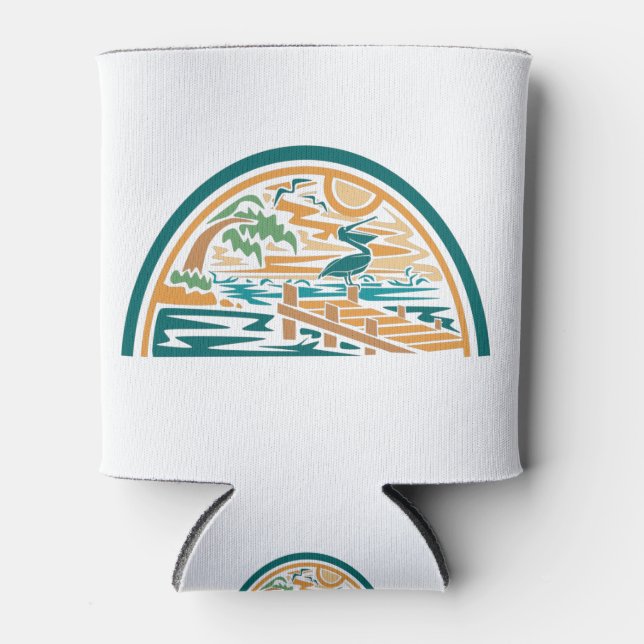 Porta-lata Pelican on Island Ocean Pier (Frente)