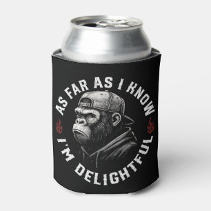 Porta-lata Pelo que eu sei, sou um macaco engraçado