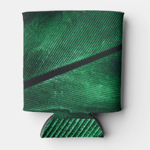 Porta-lata Pena Verde, Linda Textura Padrão.
