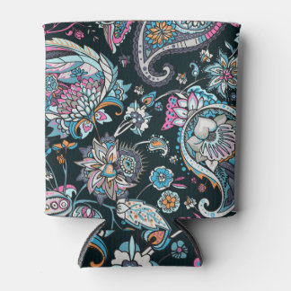 Porta-lata Pepino Paisley: padrão uniforme tradicional.