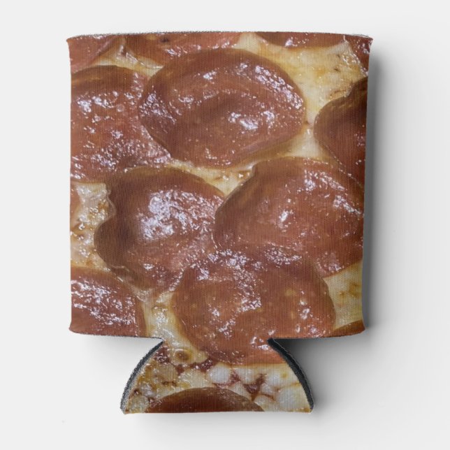 Porta-lata Pepperoni Pizza (Frente)