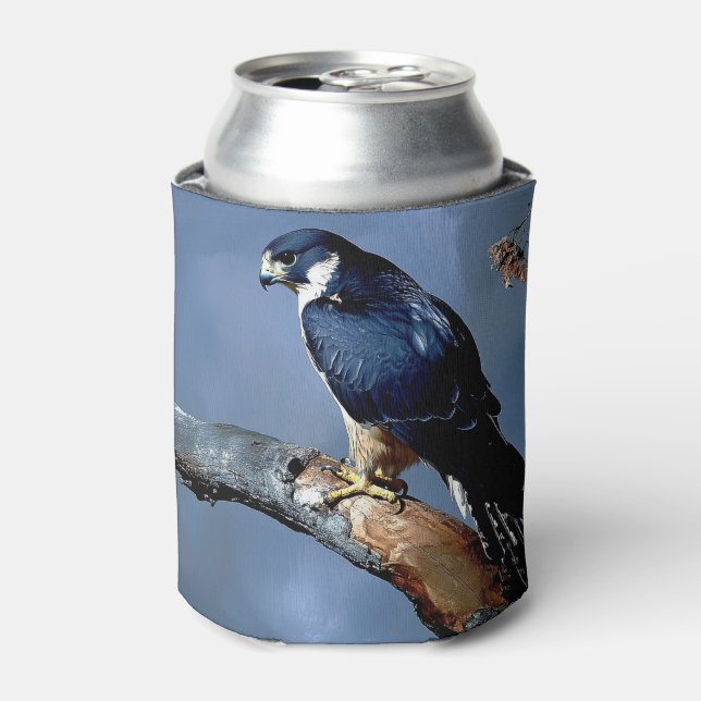 Porta-lata Peregrine Falcon Wildlife Art (Can Front)