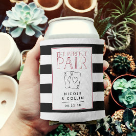 Porta-lata Perfect Pair Las Vegas Weding Favor