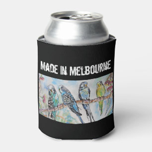 Porta-lata Periquito Australiano Passaro Feito Em Melbourne A