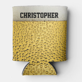 Porta-lata Personalização do vidro da cerveja