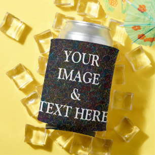 Porta-lata Personalizada Personalizada Sua Própria Foto