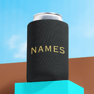 Porta-lata Personalizado Com Sobrenome ou Apelido Neles