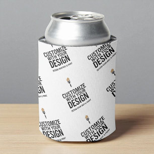 Porta-lata Personalizado Empresa Marca Personalizada Minimali