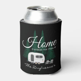 Porta-lata Personalizado "Home Is Where You Park It"