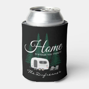 Porta-lata Personalizado "Home Is Where You Park It"