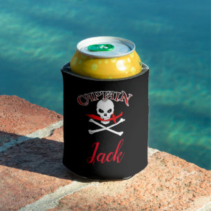 Porta-lata Personalizado Jolly Roger (Cutlass)