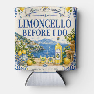 Porta-lata personalizado limão italiano despedida de solteira