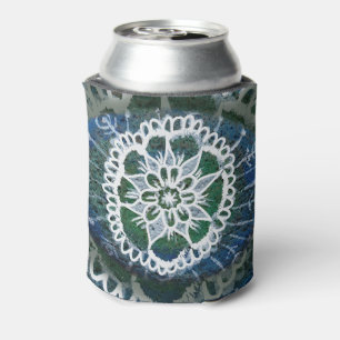 Porta-lata Personalizado pode resfriar o Blue Mandala Edelwei