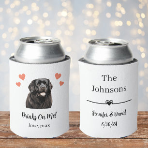 Porta-lata Personalizado Resfriador de Lata de Casamento de P