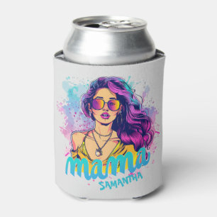 Porta-lata Personalizado Retro Mama Pop Art (15)