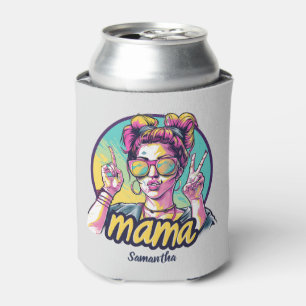 Porta-lata Personalizado Retro Mama Pop Art (19)