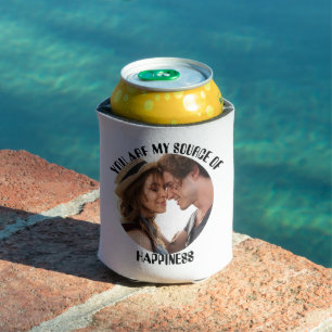 Porta-lata Personalizado Você É Minha Fonte De Foto De Felici
