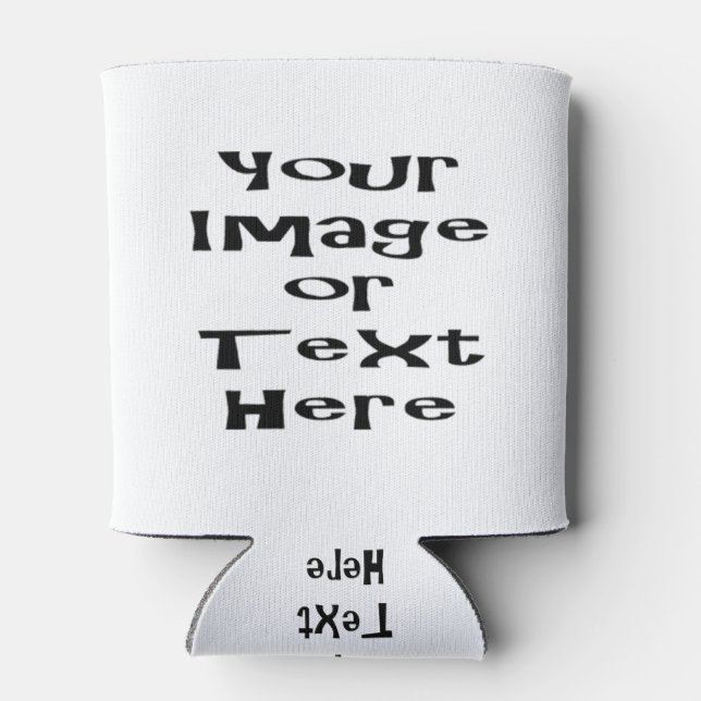 Porta-lata Personalizar com imagens e texto personalizados (Traseira)