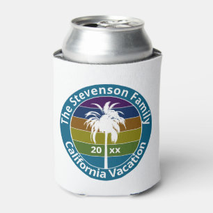 Porta-lata Personalizar Reunião Tropical da Árvore de Palma